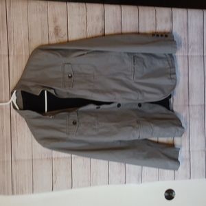 Kenneth coat size M/42 black and gray
